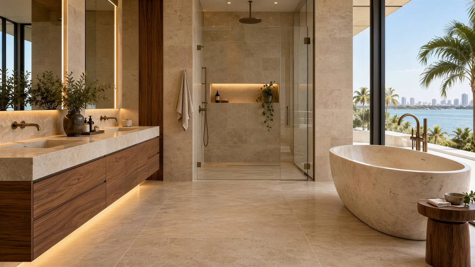 cinematic bathroom